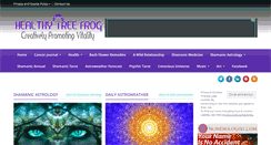 Desktop Screenshot of healthytreefrog.com